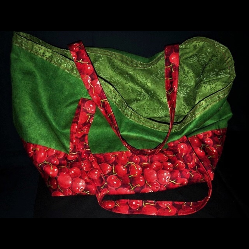 KRISTAN’S Market Bag CHERRIES